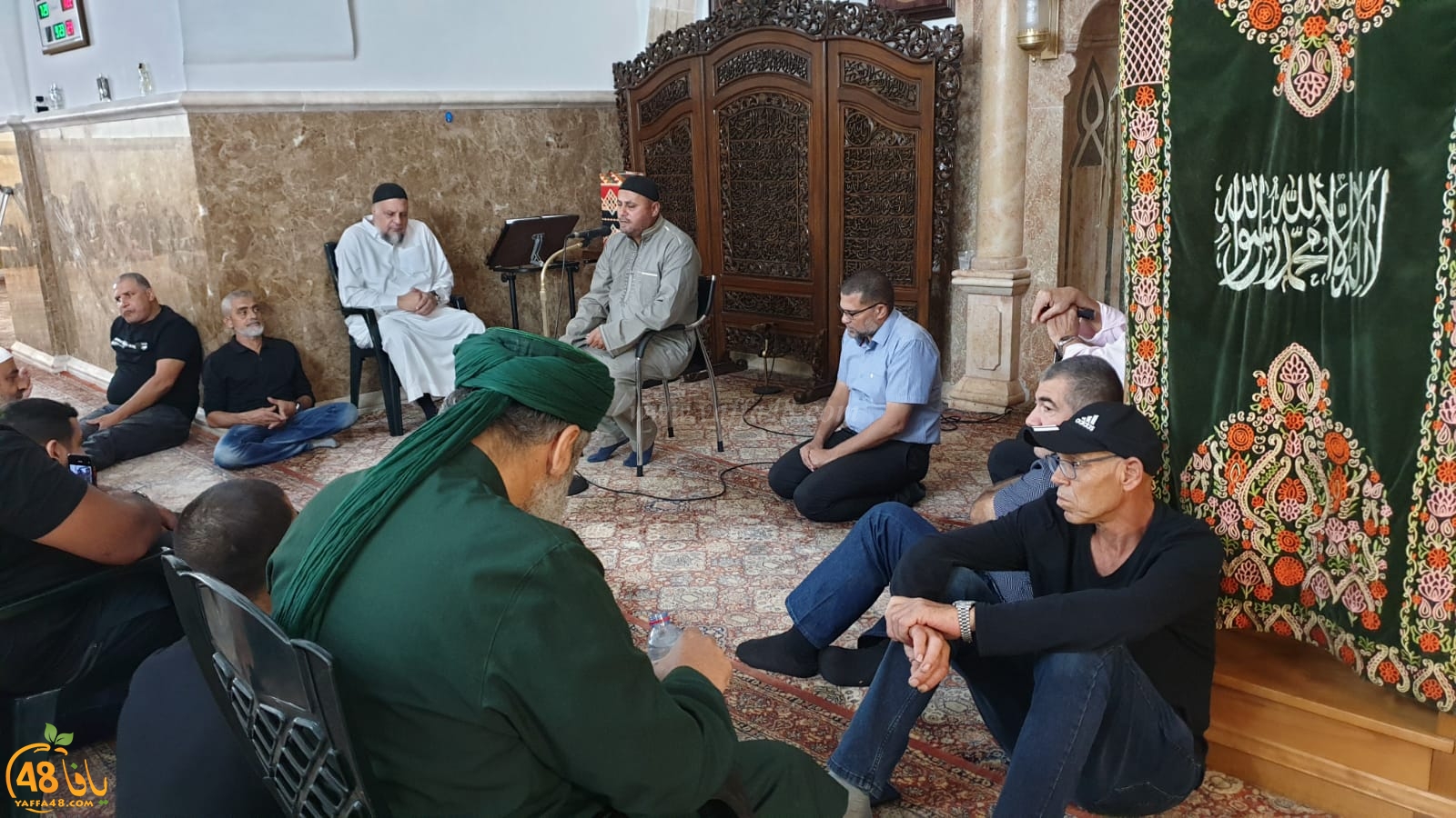 يافا: احياء ذكرى المولد النبوي بأمسية إيمانية في المسجد الكبير